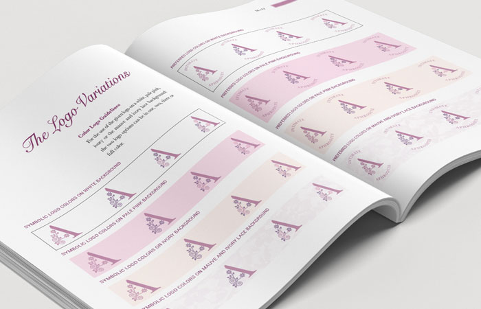 Intimate Aphrodite Manual Logo Variations Page