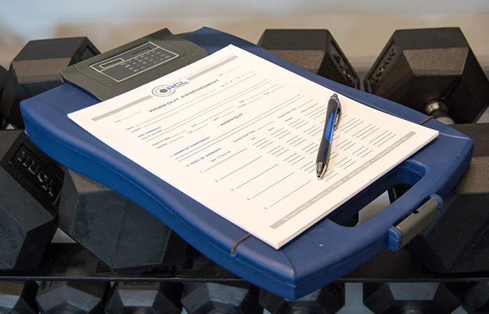 RCL Training Workout Assessment Form